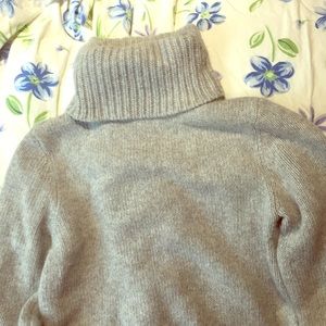 Wool / angora Ralph Lauren turtleneck sweater